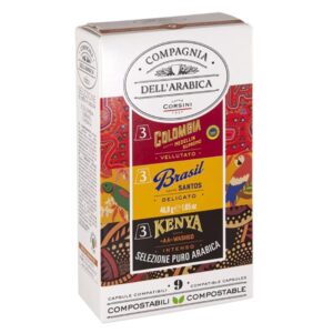 Selección Cápsulas De Café Corsini 9 Und/Paq