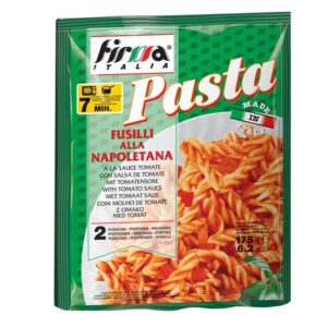 Pasta Fusilli Con Salsa Napolitana Firma Italia 175 Gr