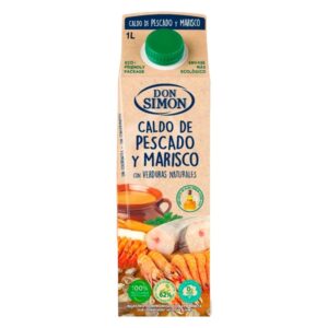 Caldo De Pescado Y Marisco Con Verduras Naturales Don Simon 1 Lt