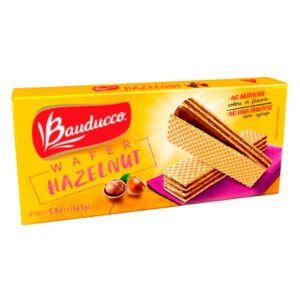 Galletas Wafer Con Relleno Sabor Avellana Bauducco 165 Gr