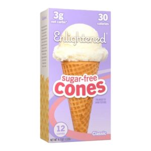 Cono De Helado Sin Azúcar Enlightened 5 Onz