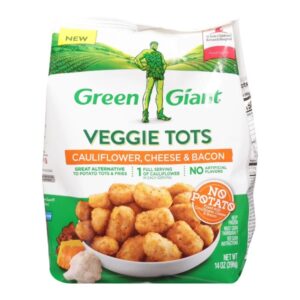 Veggie Tots Coliflor, Queso Y Tocineta Green Giant 14 Onz