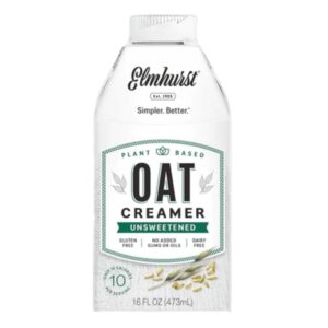 Crema Para Cafe Sin Azucar De Avena Elmhurst 16 Onz