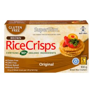 Galletas De Arroz Sin Gluten Original Superslim 100 Gr