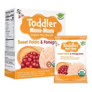 Galleta Sabor Batata Y Granada Toddler Mum-Mum 50 Gr