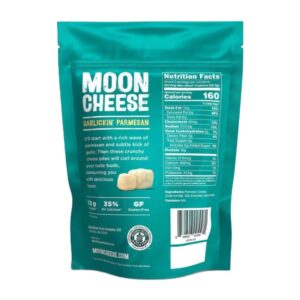 Snack De Queso Parmesano Y Ajo Moon Cheese 2 Onz