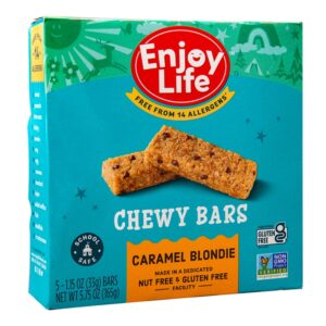 Barra De Granola Sabor Caramel Blondie Enjoy Life 5 Und/Paq