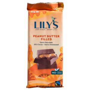 Chocolate Negro Con Mantequilla De Maní Lily's 2.8 Onz