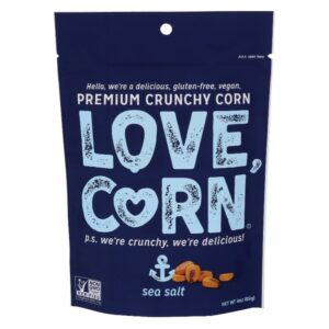 Snack De Maíz Tostado Con Sal Love,Corn 4 Onz