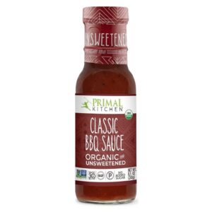 Salsa Bbq Clásica Orgánica y Sin Azúcar Primal Kitchen 8.5 Onz