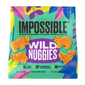 Nuggets De Pollo Veganos Figuras De Animales Impossible 13.5 Onz