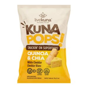 Palitos De Quinoa, Chia Y Queso Livekuna 3.5 Onz
