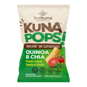 Palitos De Quinoa, Chia Y Tomate Livekuna 3.5 Onz