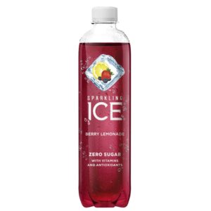 Agua Sabor Berry Lemonade Sparkling Ice 17 Onz