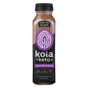 Batida De Proteína Keto Sabor Brownie Koia 12 Onz