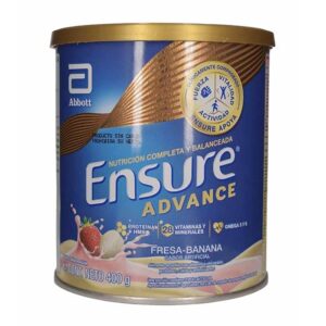 Suplemento Sabor Fresa Y Banana Ensure Advance 400 Gr