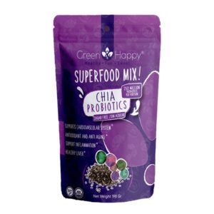 Batido Probióticos Con Chia En Polvo Green & Happy 198 Gr