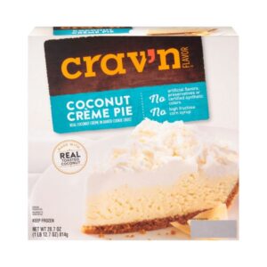Pie De Crema De Coco Crav'N 28.7 Onz