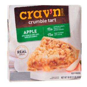 Tarta De Manzana Congelada Crav'n 16 Onz