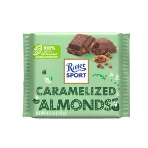Chocolate con Leche Almendras Caramelizadas Ritter Sport 100 Gr