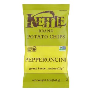 Papitas Con Pepperoncini Kettle 5 Onz