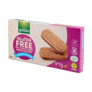 Galletas Sándwich De Chocolate Sin Gluten Gullón 5 Und/Paq
