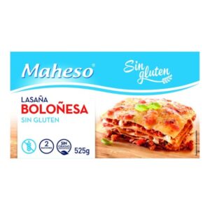 Lasaña Boloñesa Sin Gluten Maheso 525 Gr