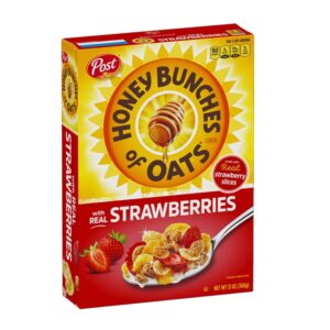 Cereal Honey Bunches of Oats Con Fresa Post 11 Onz