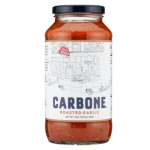 Salsa de Tomate Con Ajo Asado Sin Gluten Carbone 14 Onz