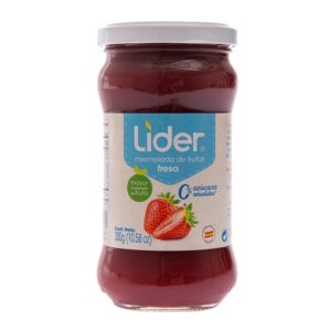 Mermelada De Fresa Sin Azúcar Lider 300 Gr