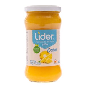 Mermelada De Piña Sin Azúcar Lider 300 Gr