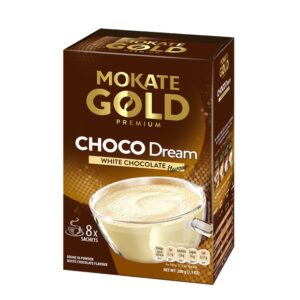 Chocolate Blanco En Polvo Mokate 8 Und/Paq