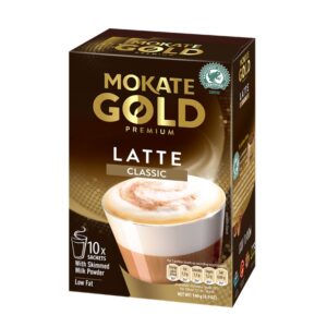 Café Latte Clásico Mokato Gold 140 Gr