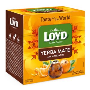 Té Yerba Mate Y Mandarina Loyd 20 Und/Paq
