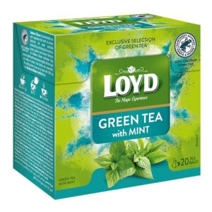 Té Verde Con Menta Loyd 20 Und/Paq