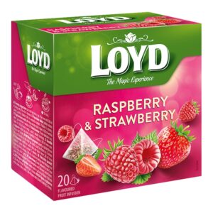 Té De Fresa Y Frambuesa Loyd 20 Und/Paq