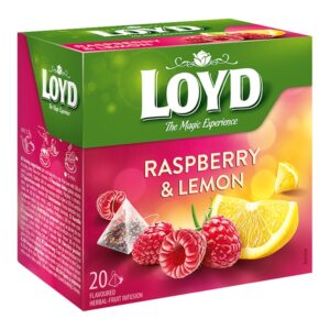 Té De Frambuesa y Limón Loyd 20 Und/Paq