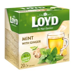 Té De Menta y Jengibre Loyd 20 Und/Paq