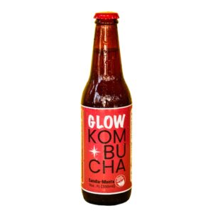 Kombucha Sabor Sandia y Menta Glow 330 Ml