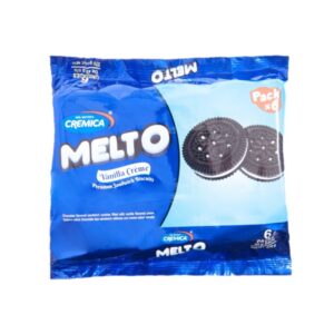 Galleta de Chocolate Melto Cremica 6 Und/Paq