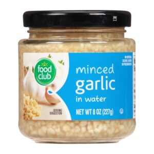 Ajo Picado En Agua Food Club 8 Onz