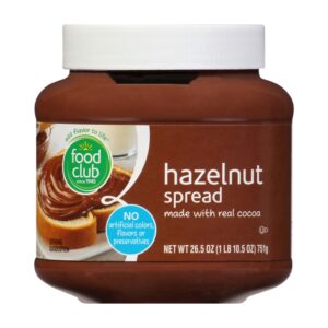 Crema De Avellanas Food Club 26.5 Onz