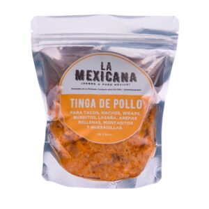 Tinga de Pollo Congelada La Mexicana 1 Lb