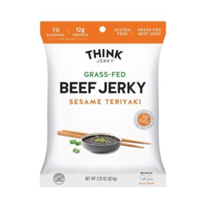 Snack De Carne Sabor Teriyaki Sin Gluten Think Jerky 1 Onz