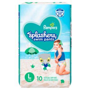 Pañales Splashers Pampers 5T-6T 10 Und/Paq