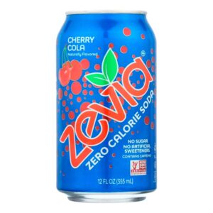 Refresco Sin Azucar Cherry Cola Zevia 12 Onz