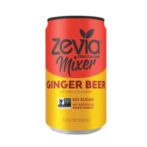 Ginger Beer Mezcla Sin Azucar Zevia 7.5 Onz