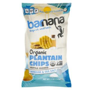Platanitos Con Sal y Vinagre Sin Gluten Barnana 5 Onz