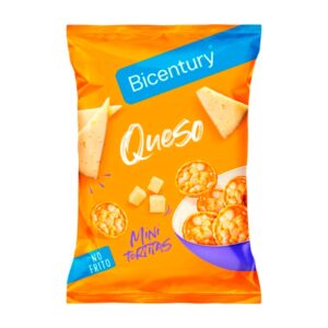 Mini Tortitas De Maíz Sabor A Queso Bicentury 70 Gr