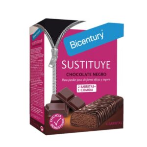 Barra de Chocolate Negro Bicentury 4 Und/Paq
